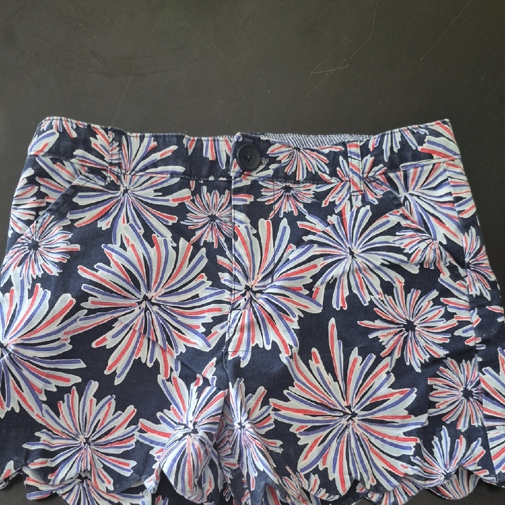 Kids Crown & Ivy  Fireworks Shorts - Navy, Red, White-Not Women’s
